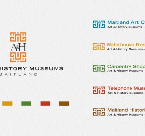 <span>- art1 -</span>Art & History Museums, Maitland – Branding