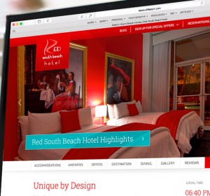 <span>- red1 -</span>Red South Beach Hotel Website